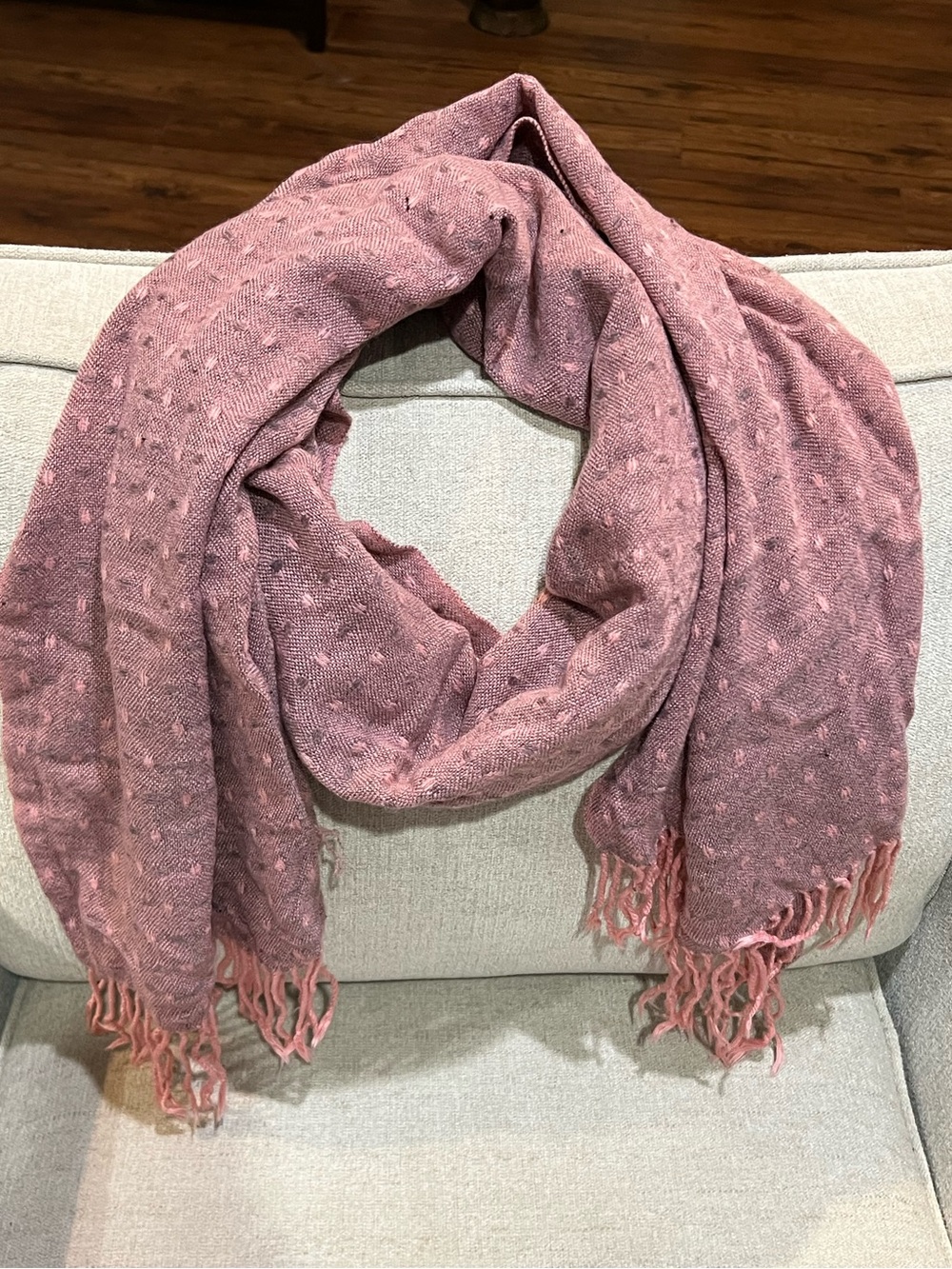 Noble Mount Scarf with Tassels